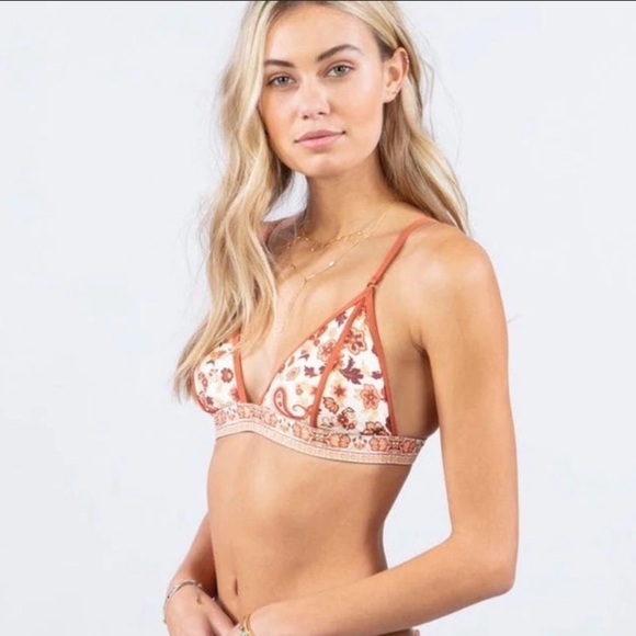 ☀️HURLEY ☀️RIP CURL☀️ DESERT DAWN CHEEKY QUICK DRY BIKINI SET - Picture 7 of 14